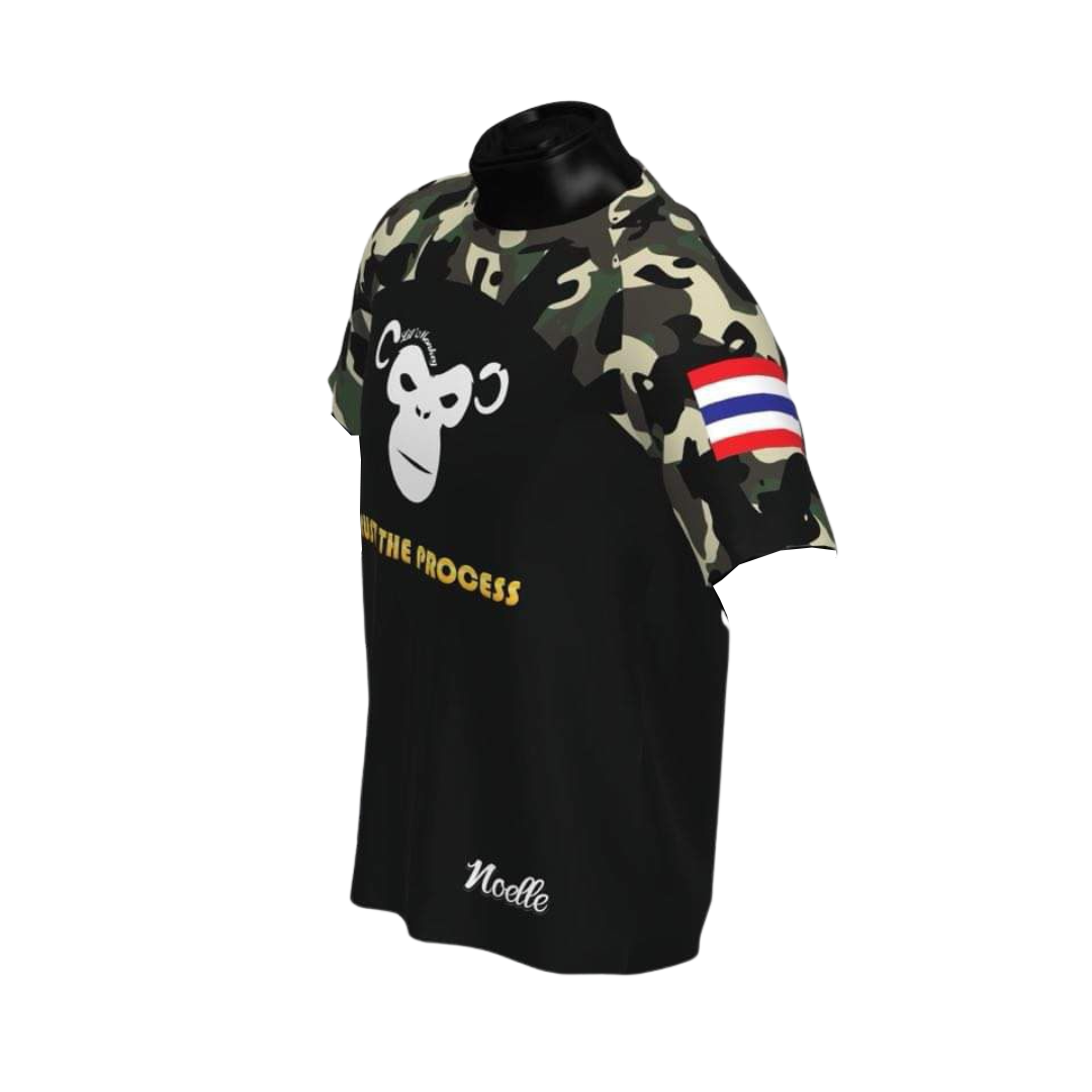 Camouflage War Lil'Monkey Customizable Fan T-Shirt