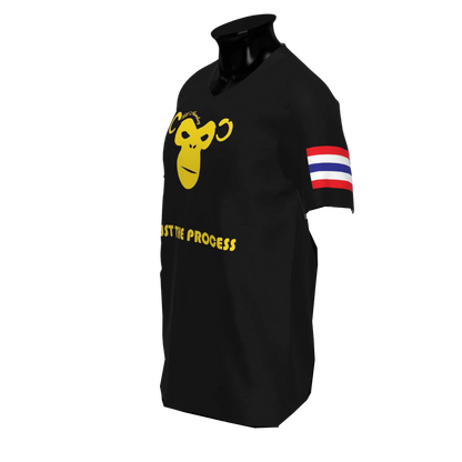 Bee Black Lil'Monkey Customizable Fan T-Shirt